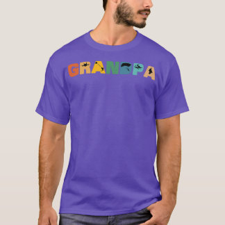 T-shirt Grandpa Shirt Gramps Skydiving Cadeau