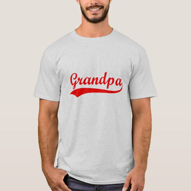 T-shirt Grandpa Swish Design (Devant)