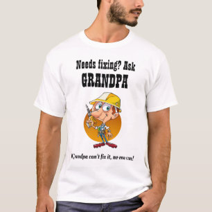 T-shirt GRANDPA va le résoudre - le meilleur grand-père