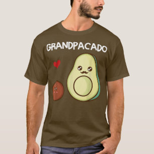 T-shirt Grandpacado Grandpa Avocado Faire-part de grossess