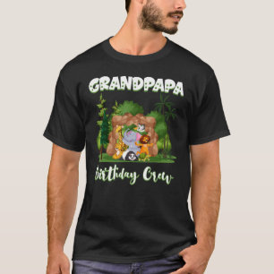 T-shirt Grandpapa Anniversaire Zoo Anniversaire Safari Par