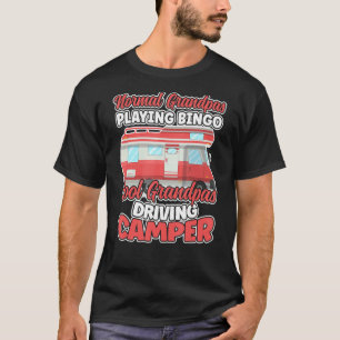T-shirt Grandpas Normal Jouer Bingo Cool Grandpas Drive Mo