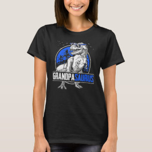T-shirt Grandpasaurus Rex Dinosaur Grandpa Saurus Famille