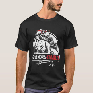 T-shirt Grandpasaurus T Rex Dinosaur Famille Grandpa Sauru