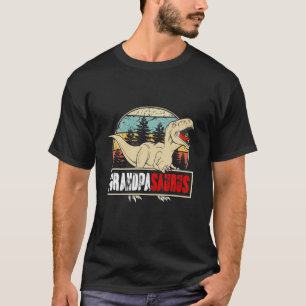 T-shirt Grandpasaurus Tee T Rex Saurus Dinosaur Hommes Pap
