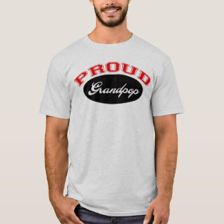T-shirt Grandpop fier