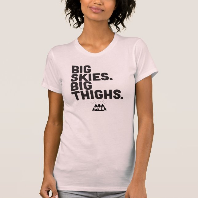 T-shirt Grands cieux de PMR, grande pièce en t de filles (Devant)