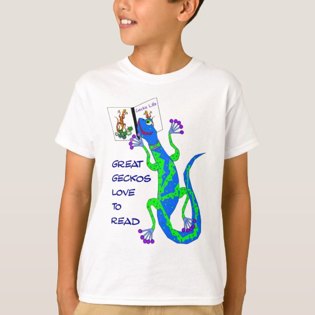 T-shirt Grands Geckos lus (Devant)