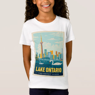 T-Shirt Grands Lacs Lac Ontario