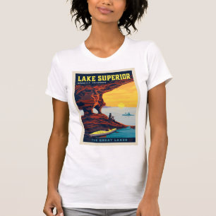 T-shirt Grands Lacs Lac Supérieur