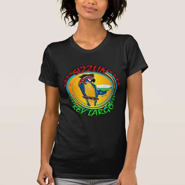 T-SHIRT GRANDS PERROQUETS CRÉPITANTS (Devant)