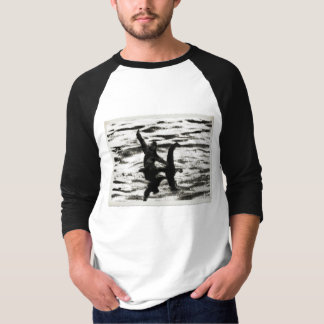 T-shirt Grands pied et Bessie la visée de monstre de lac