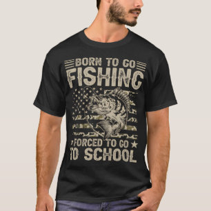 T-shirt Grands Pieds Pêche Hommes Garçons Sasquatch Pêche