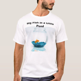 T-shirt Grands poissons dans un petit étang