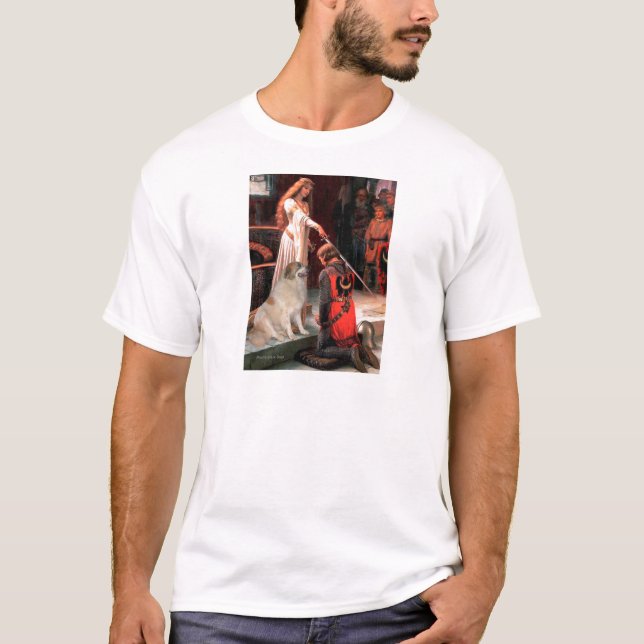 T-shirt Grands Pyrénées 8 - L'Accolade (Devant)