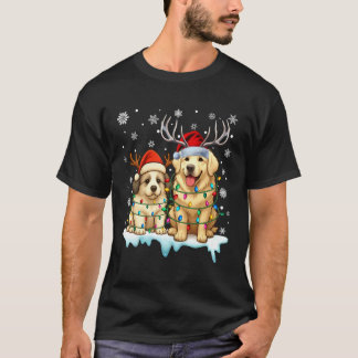 T-shirt Grands Pyrénées Lumière de Noël Chapeau de Père No