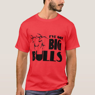 T-shirt Grands taureaux - agriculteur drôle