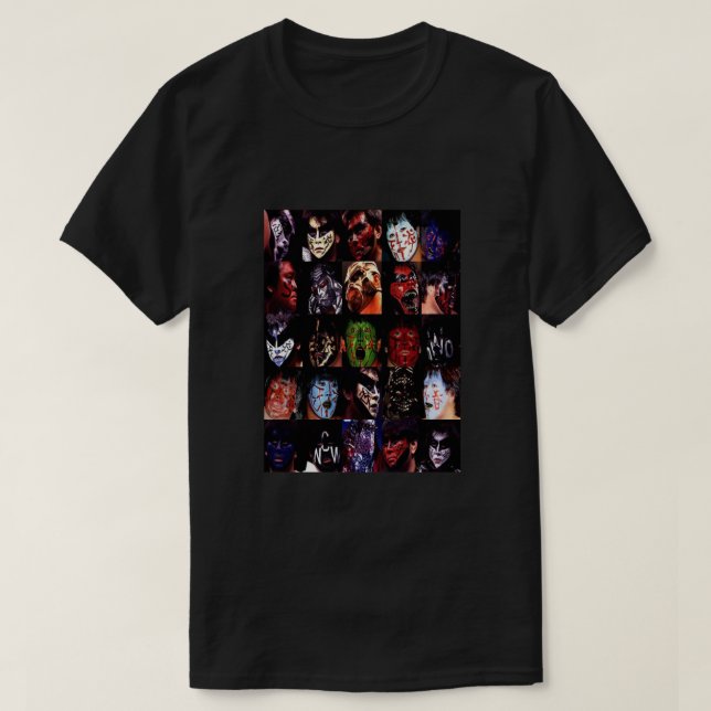 T-shirt Grands visages de Muta  (Design devant)