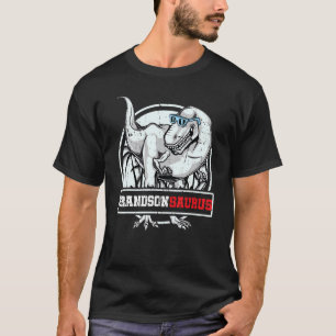 T-shirt Grandson Saurus rex Dinosaur Grandson Saurus Famil