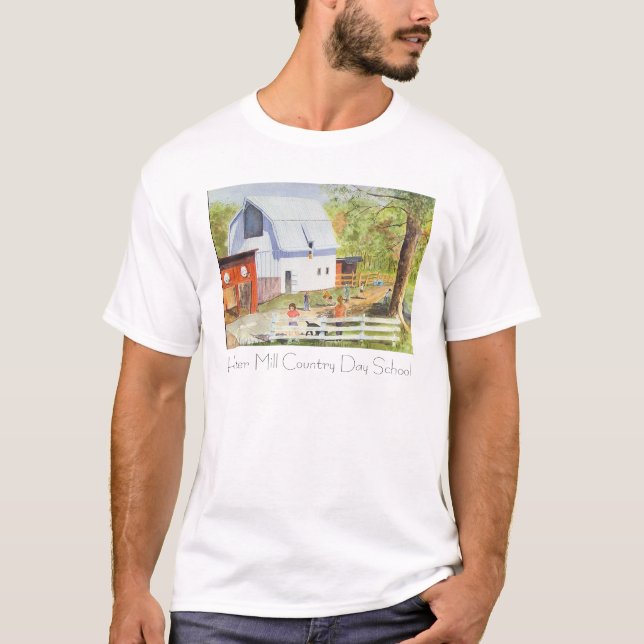 T-shirt Grange de blanc de HMCDS (Devant)