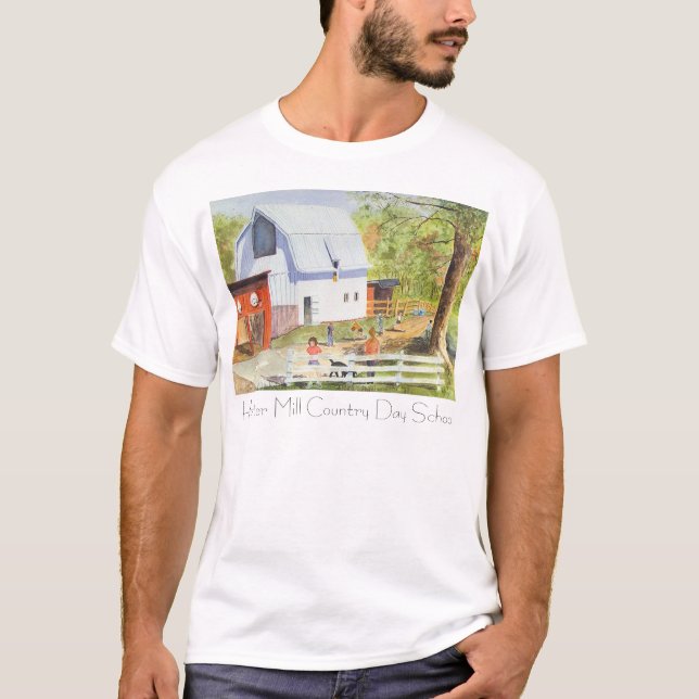 T-shirt Grange de blanc de HMCDS (Devant)