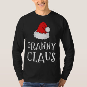 T-shirt Granny Claus Noël Casquette Famille Groupe Corresp