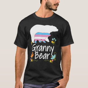 T-shirt Granny Lgbt Bear Transgender Rainbow Lgbt Gay Lesb
