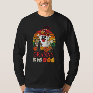 T-shirt Granny Vintage est mon chéri Halloween Citrouilles