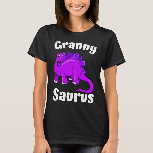 T-shirt Grannysaurus Granny Dinosaur  Dino Mother's Day (Devant)