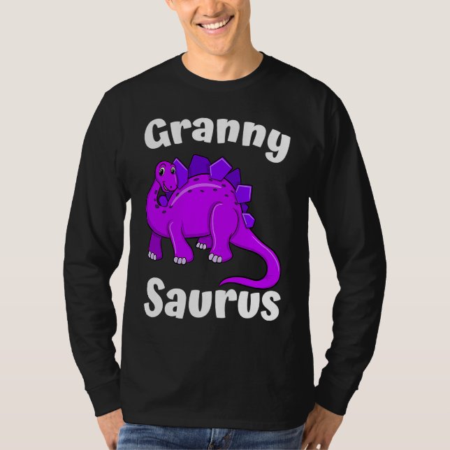 T-shirt Grannysaurus Granny Dinosaur  Dino Mother's Day (Devant)