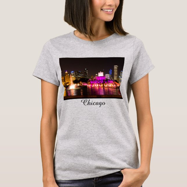 T-shirt Grant Park Chicago (Devant)