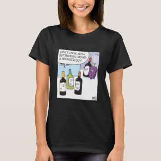 T-shirt Grape and wine dating