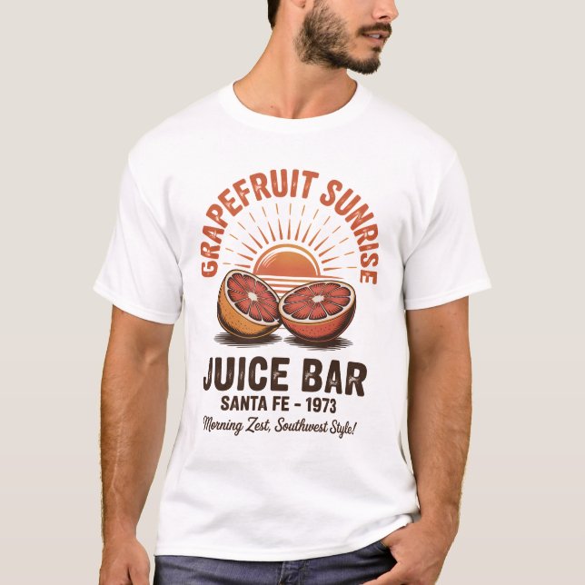 T-shirt Grapefruit Sunrise Juice Bar (Devant)