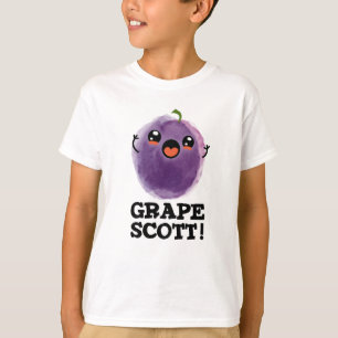 T-shirt Graphe Scott Funny Fruit Graphe Pun