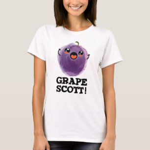 T-shirt Graphe Scott Funny Fruit Graphe Pun