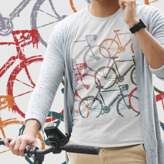 T-shirt Graphic bikes / bicycle cycling