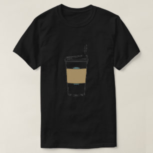 T-Shirt Graphic Coffee Cup
