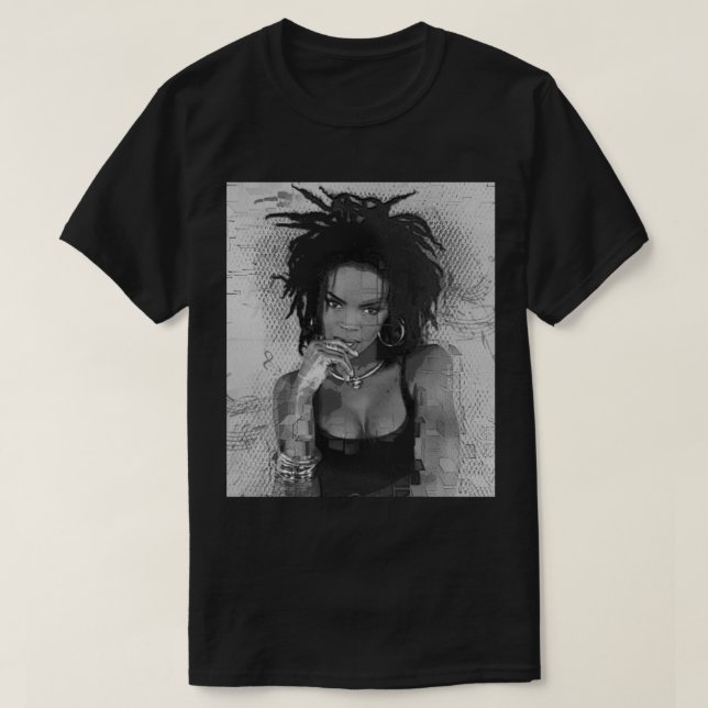 T-shirt Graphic Girl Who Love Songwriter Singer Style De (Design devant)