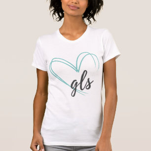 T-shirt Graphic Love Shop Marchandise Marquée GLS Heart