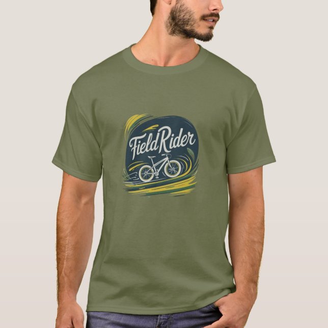 T-shirt graphique à billes de cycle (Devant)