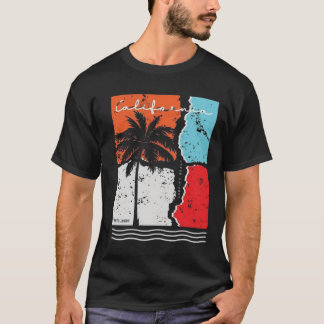 T-shirt graphique à col rond et manches courtes en