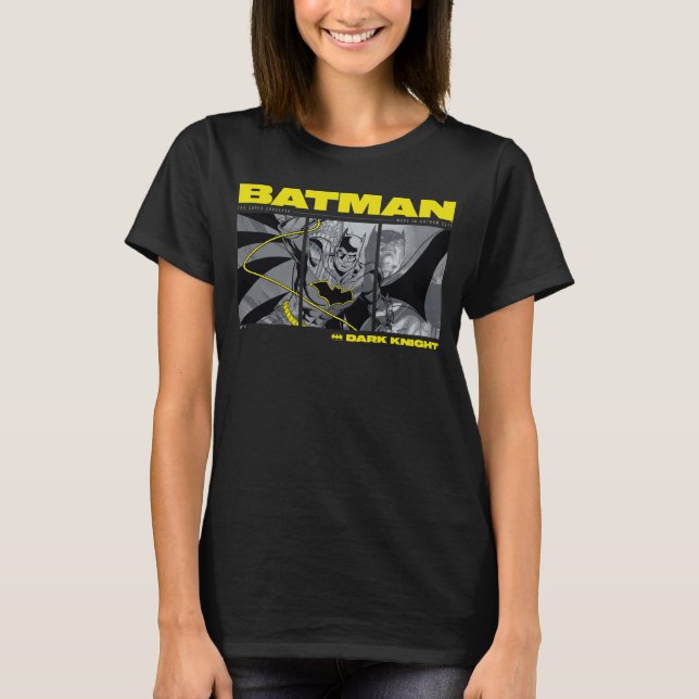 T-shirt Graphique à écran tridimensionnel Batman Comic (Devant)