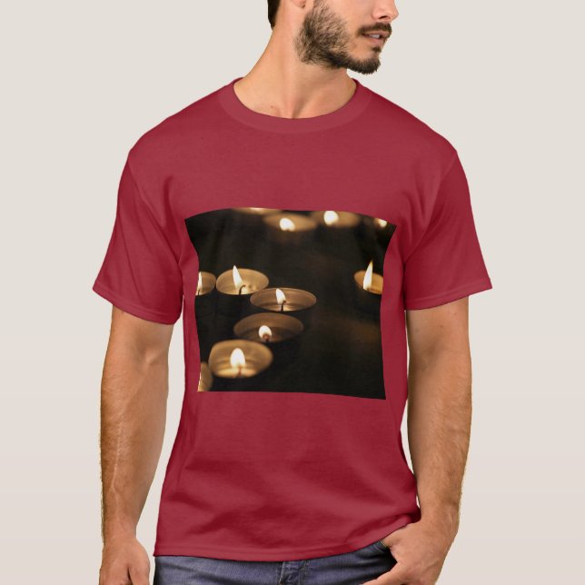 T-Shirt graphique à l'esthétique de la lueur de bo (Devant)