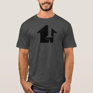 T-shirt graphique à manches courtes avec rouleau à
