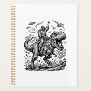 T-shirt graphique à motif de cavalier dinosaure gr
