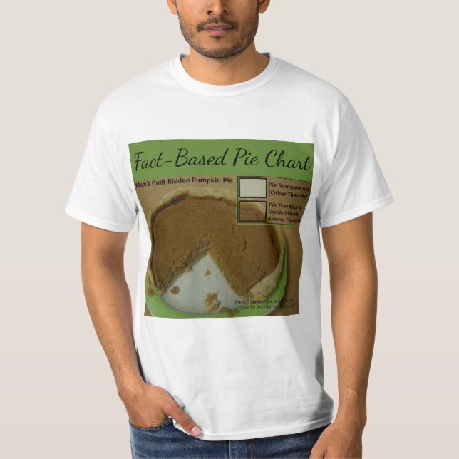 T-shirt Graphique à secteurs basé sur les faits par RoseWr (Devant)