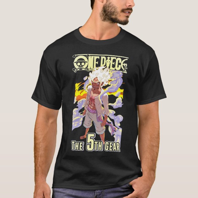 T-shirt graphique Anime Gear5 (Devant)