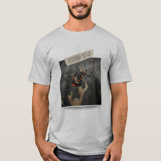 T-Shirt Graphique Araignée Gras – Pour les Amoureu