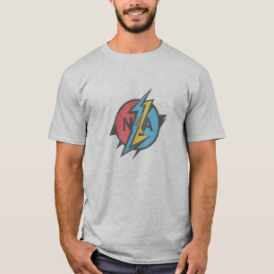 T-shirt Graphique Artistique Dynamique