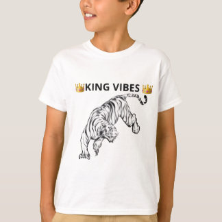 T-Shirt graphique au tigre KING VIBES – Style Stre